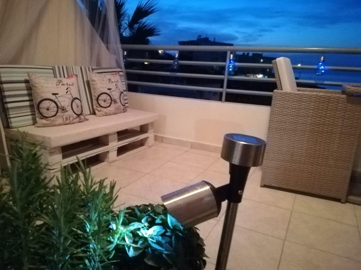 Sea View Cozy Studio Near Center Of Rethymno Town Kültér fotó