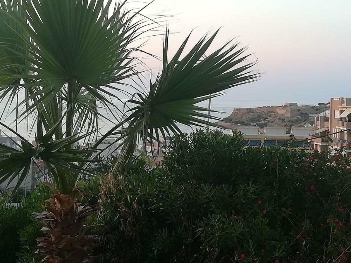 Sea View Cozy Studio Near Center Of Rethymno Town Kültér fotó