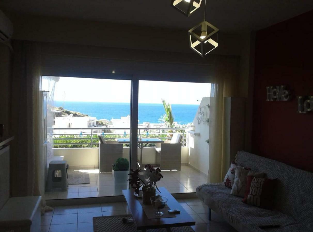 Sea View Cozy Studio Near Center Of Rethymno Town Kültér fotó
